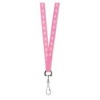 BAU97500 - Printed Lanyard, Breast Cancer Design, 36 L, Pink