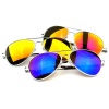 FRAMEWORK - Classic Color Full Mirrored Aviator Sunglasses