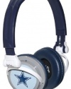 NFL Dallas Cowboys Lightweight Deep Bass Stereo Headphones