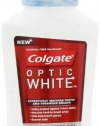 Colgate Optic White Mouthwash Sparkling, Fresh Mint, 8 Fluid Ounce