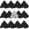 (13 Pack) MagicFiber Microfiber Cleaning Cloths - For Tablets, Lenses, and Other Delicate Surfaces (12 Black, 1 Grey)