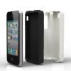 Acase(TM) iPhone 4 and 4S Superleggera PRO Dual Layer Protection (White/Black) case (Fits AT&T, Sprint and Verizon iPhone 4 and 4S)