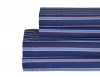 Tommy Hilfiger Pillow Case and Print Sheet Set, Queen, Christopher Stripe Blue