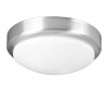 World Imports Lighting 9302-37 Beyond Modern 2-Light Flush-Mount Ceiling Fixture, Brushed Nickel