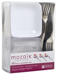 Mozaik Appetizer Set, 48 Count (pack Of 2)