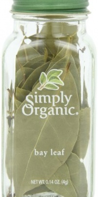 Simply Organic Bay Leaf Certified Organic, 0.14-Ounce Container