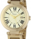 Freelook Women's HA1234GM-3A Cortina Roman Numeral Gold Watch