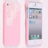 Pretty Pink Pearl Lace Ice Cream Hard Back Case Cover for Apple iPhone 5