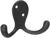 Stanley Hardware V8007 3 Basic Double Robe Hooks in Oil Rubbed Bronze