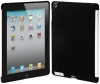 Cimo Smart Cover Compatible Companion Back Cover Case for the new Apple iPad, 3rd + 4th Generation (Black)