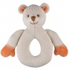 Miyim Simply Organic Knit Rattle Teether, Bear, 0-3 Months