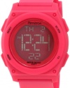 Armitron Women's 45/7027MAG Magenta Resin Strap Chronograph Sport Watch