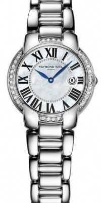 Raymond Weil Jasmine Stainless Steel & Diamond Womens Luxury Watch 5229-STS-00970