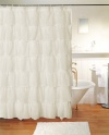 Gypsy Ruffled Shower Curtain Cream