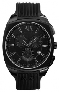 Armani Exchange Blue Square Chrono Watch