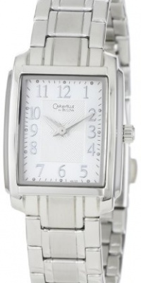 Caravelle by Bulova Women's 43L125 Easy Read Classic Tank Watch