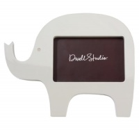 Dwellstudio Silhouette Frame, Grey Elephant