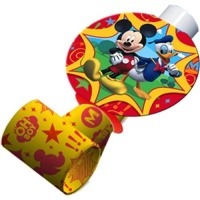 Mickey Mouse Party Favors - Mickey Blowouts - 8 Count