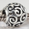 Ocean Breeze Authentic 925 Sterling Silver Bead Fits Pandora Chamilia Biagi Troll Charms Europen Style Bracelets