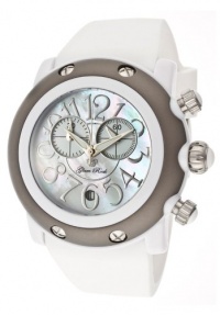 Women's Miami Beach Chronograph White MOP Dial White Silicone Women's Miami Beach Chronograph White