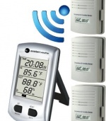 Ambient Weather WS-0101-X3 Wireless Thermo-Hygrometer with Three Remote Sensors, Calibration