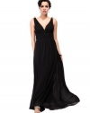 Ever Pretty Elegant V-neck Long Chiffon Crystal Maxi Evening Dress 09016