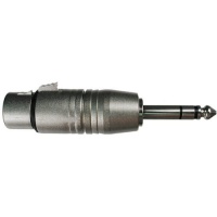 HOSA GXP-143 XLR Female to Balanced 1/4 inch Male Adapter