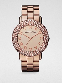 Marc by Marc Jacobs Rose Gold Tone Stainless Bracelet Women's Watch - MBM3192