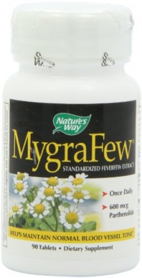 Nature's Way MygraFew (Feverfew), 90 Tablets