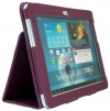 Shenit Premium PU Leather Case Cover Folio for Samsung Galaxy Tab 2 10.1 P5100/P5110 - Purple