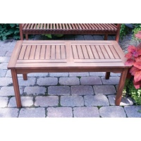 Outdoor Interiors 390070 Eucalyptus Coffee Table