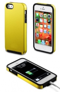 Acase iPhone 5 case - Superleggera PRO Dual Layer Protection case (Gold/Black)