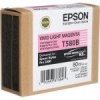 Epson T580B00 80 ml UltraChrome K3 Ink Cartridge (Vivid Light Magenta)