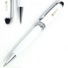 ICONO DIPLOMAT White Capacitive Stylus Combo for Ipad2 Tab 10.1 and other capacitive touch tablets