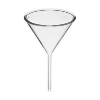 213V7 Karter Scientific Glass Funnel, Short Stem, 50mm ID