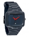 TEST Nixon The Rubber Player Watch,One Size,Navy