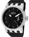 Invicta Men's 10404 DNA Urban Black Sunray Dial Black Silicone Watch