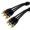 Cables Unlimited AUD-1375-10 10-Feet Pro A/V Series Component Video Cable