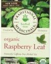 Traditional Medicinals Organic, Raspberry Leaf, 16-Count Boxes (Pack of 6)