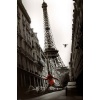 La Veste Rouge (The Red Jacket, Paris) Art Poster Print - 24x36 Collections Poster Print, 24x36 Poster Print, 24x36