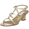 Dyeables Women's Chloe T-Strap Wedge Sandal