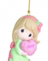 Precious Moments 2011 Dated Ornament Love Is The Best Gift Of All