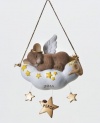 Enesco Charming Tails Sleep in Heavenly Peace Ornament