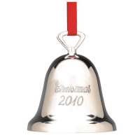 Reed & Barton Annual 2010 Silver Plated Dated Christmas Bell