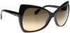 Tom Ford Nico FT0175 Sunglasses - 01P Black (Gradient Green Lens) - 60mm