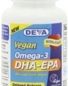 Deva Nutrition Deva Vegan DHA-EPA, 90 Count