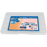 Darice 1157-11 No Spill Organizer 13.7-Inch-by-8.6-Inch-by-1.37-Inch