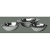 Winco Stainless Steel Economy Mixing Bowl, 20 Quart -- 1 each.