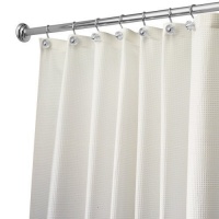 Carlton Long Shower Curtain, 72 inch x 84 inch, Natural