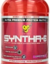 BSN Syntha-6 Protein Powder, Strawberry Milkshake, 2.91 Pound